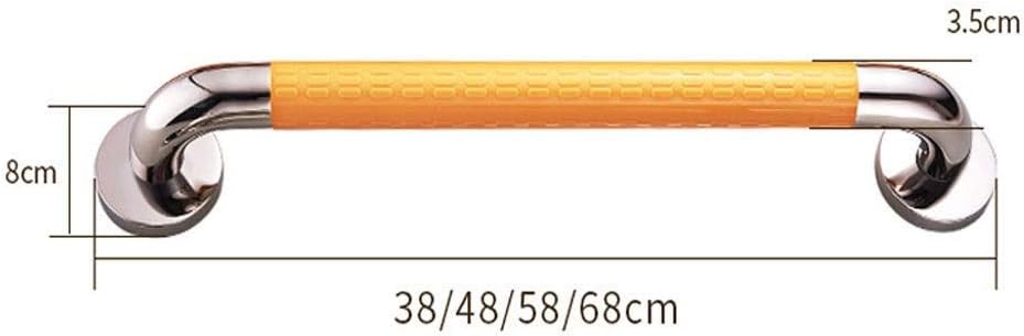 LCML Grab Bar for Shower -15 inch Hand Rails for Bathroom Toilet Hand Rail Assist- Bath Tub Accessories for Handicap - Tub Side Grab Bar Safety Toilet Grab Bar Handica/White/48Cm : Health & Household