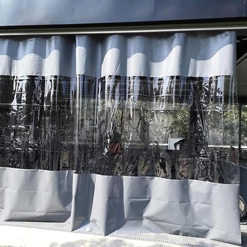 Bâche transparente imperméable rideau extérieur vinyle pour bâche de protection