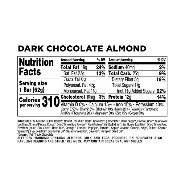 Perfect Bar Original Refrigerated Protein Bar, Chocolate Variety Pack Peanut Butter & Almond Butter, 10-15g Whole Food Protein, Gluten Free, Soy Free & Non-GMO, 2.2-2.3 Ounce Bars ,8 Count (Pack of 1) 10