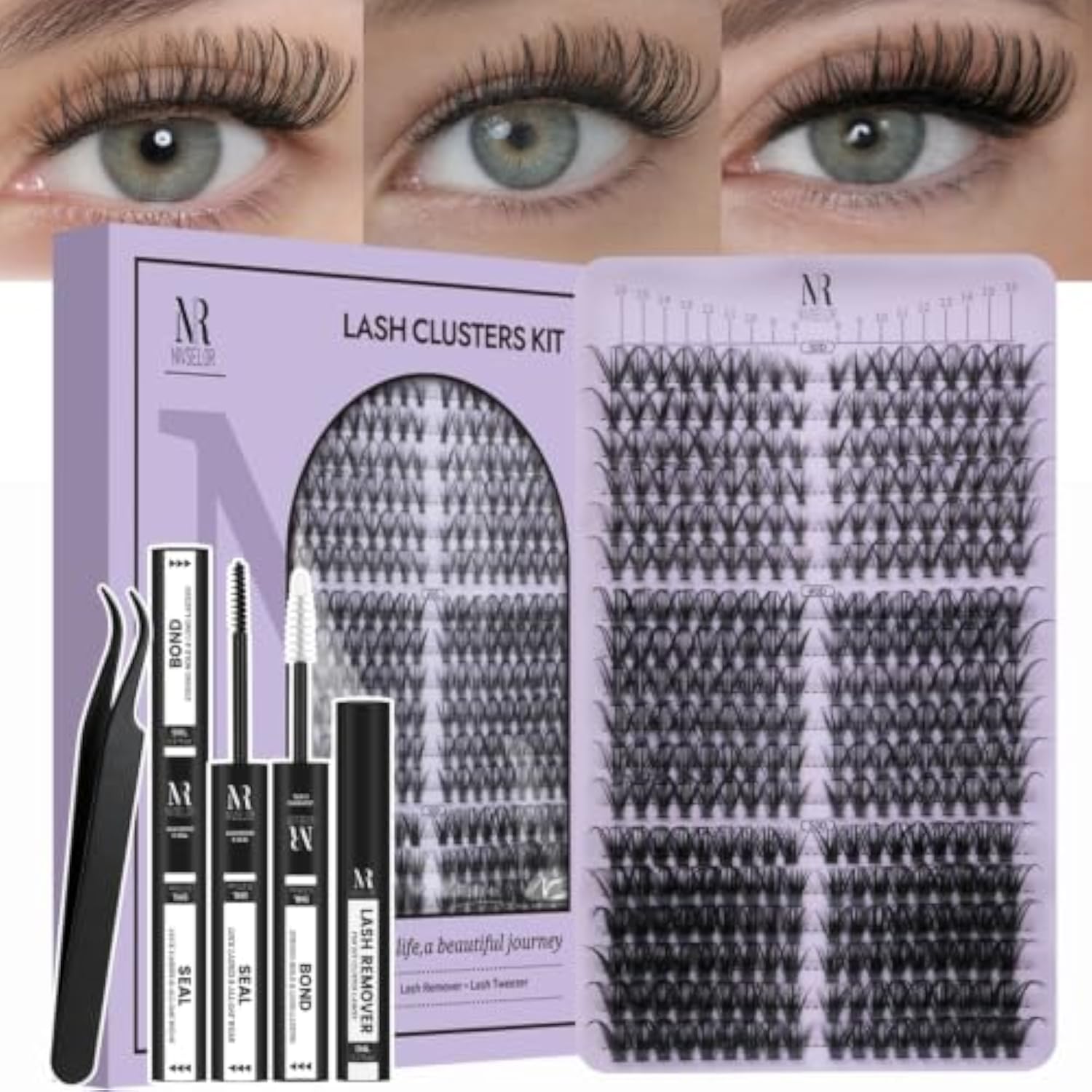 LashClustersKit自然款飞翘左右眼睫毛簇 - 40% OFF