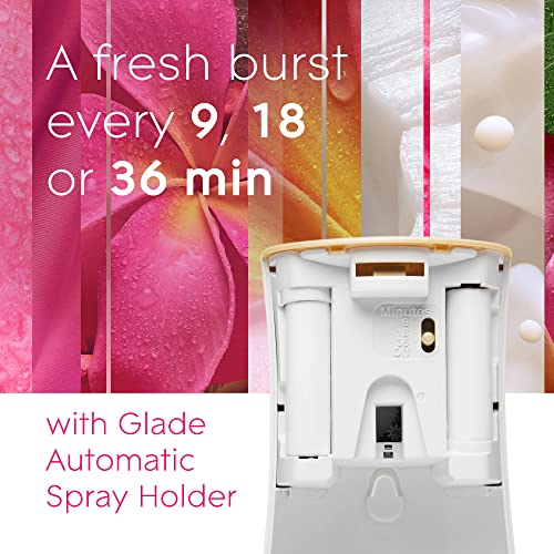 Image of Glade Automatic Spray Refill, Air Freshener for Home and Bathroom, Tropical Blossoms, 6.2 Oz, 3 Count