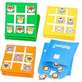 GoBene Tic Tac Toe Spiele Für Kinder, 16 pcs gastgeschenk kindergeburtstag