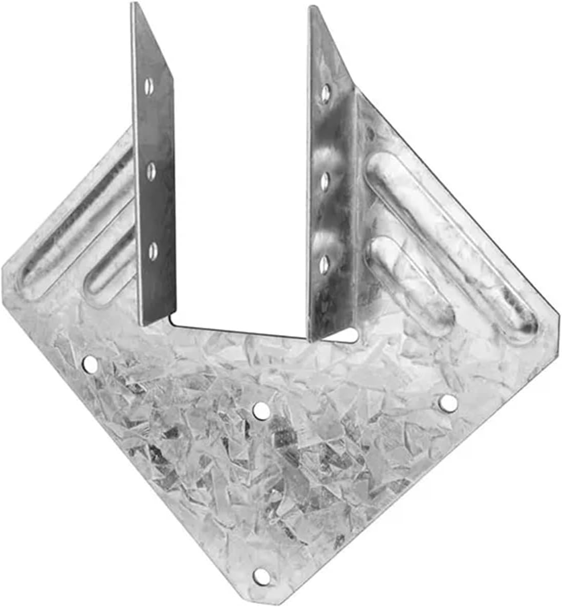 8 Pcs Tie for 2x4,2x6 Rafter Post,Inner Width: 1-1/2"(38mm),Hot Dip Galvanized,Thickness 1.2mm Steel