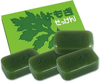 地盐社 艾草香皂 4个装