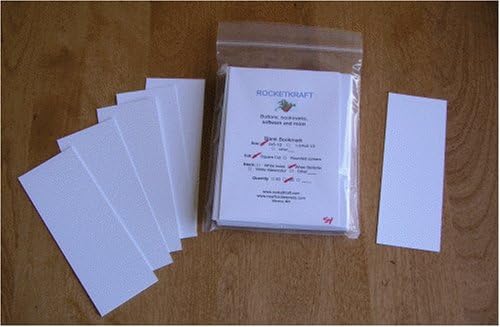 100 Square Corner Bookmarks