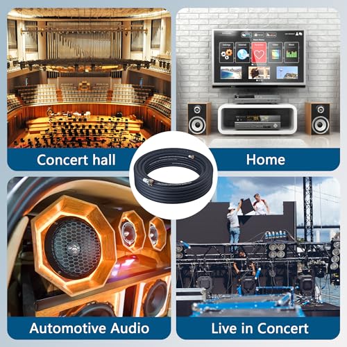 Mygatti 9 Conductor Speaker Wire 25 FT, 18 Gauge CCA Stranded Cable, 18AWG 4-Channel Speaker Wire and Remote Wire for Car Audio Systems, Ultra-Flex and Easy Peel Jacket, Blue - Thumbnail 6