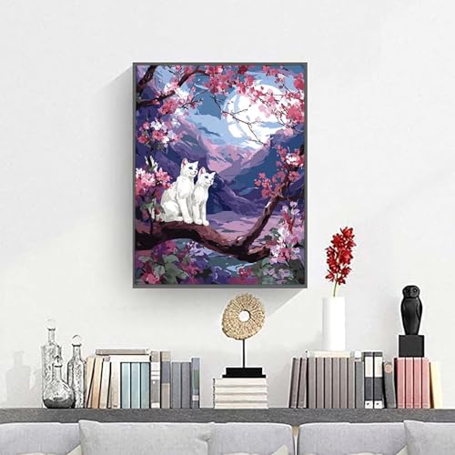 �������G �L �����L�b�g�ɂ��G�� �� Paint by Numbers DIY�y�C���g ��l�� ���S�� �q���p �ȒP�ɓh��� �A�N�������ʊG�̋� ��| ��� ��H�| �L�b�g 3�̃y�C���g�u���V��1�̃Z�b�g�̃A�N�����痿���g�p �z�[�� �I�t�B�X���� G