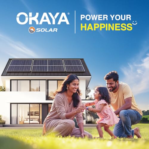 Image of Okaya 1450VA 12V PWM Solar PCU | True Sine Wave Off-Grid Inverter with TwinCharge Technology | Faster Solar & Grid Charging | Perfect for Home, Office & Shops | Durable Design with 36-Month Warranty