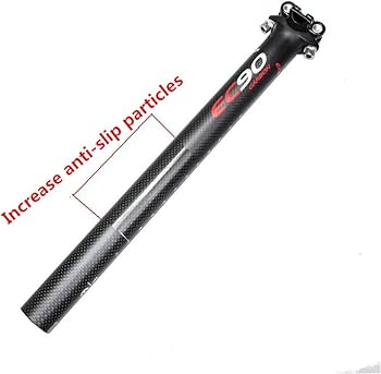 Amazon | EC90 カーボンシートポスト 27.2 30.8 350mm 400mm 3K