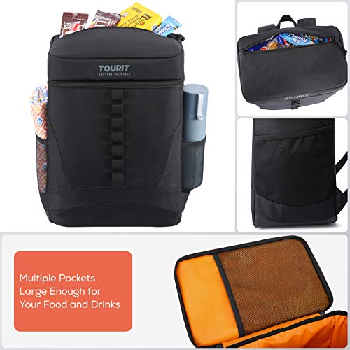 Tourit Backpack Cooler Leakproof 36 Cans Large Capacity Insulated Backpack #TOP2