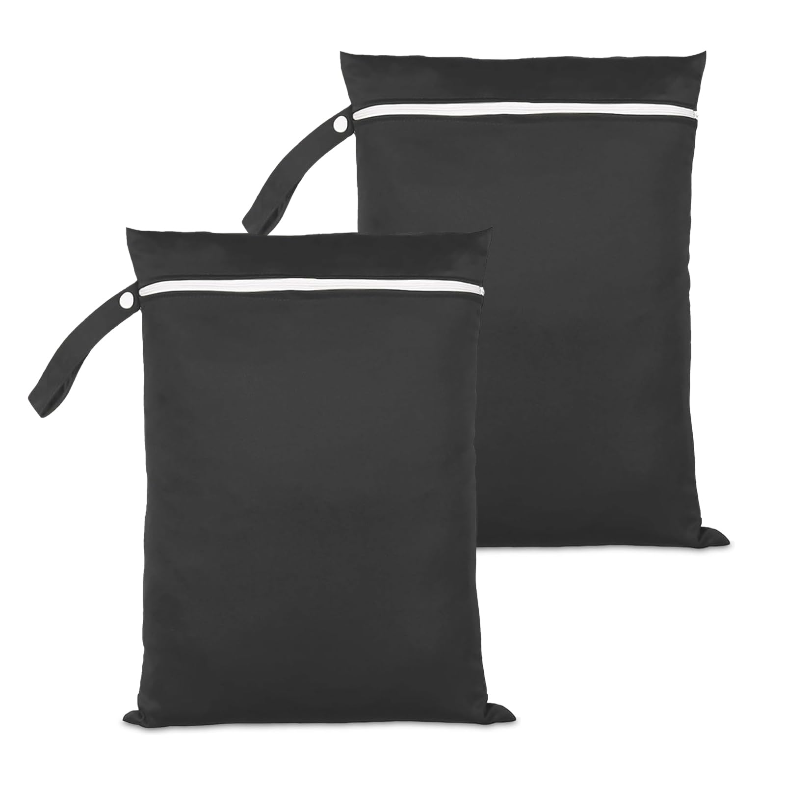 MOLIMOLI 2 pezzi borsa bagnata impermeabile 40x30 cm per costumi da bagno con cerniera spiaggia