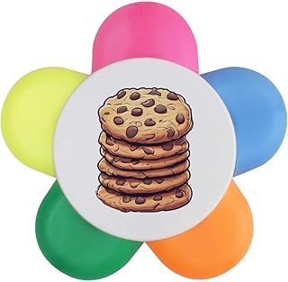 Azeeda 'Stack of Cookies' Flower Shape Highli...