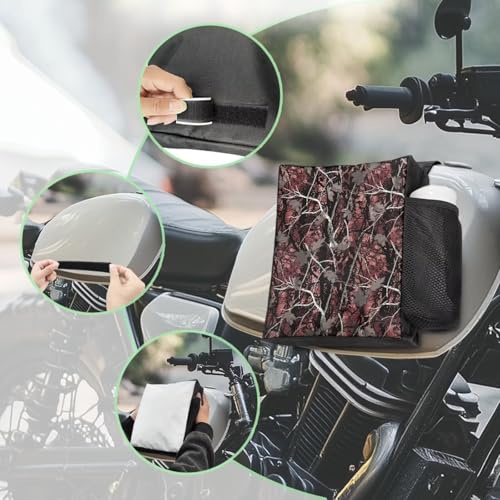 Alforja SEANATIVE ATV en camuflaje rojo para motos, UTV y cuatrimotos miniatura 3