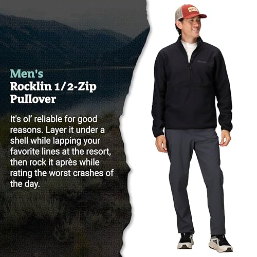 Image of MARMOT Men's Rocklin 1 /2 Zip, Lightweight Fleece Pullover Jacket