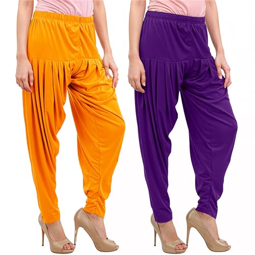 Image of Buy That Trendz Patiala Salwar for Women Relaxed Fit Viscose Patiyala Salwar Harem Bottom Pants