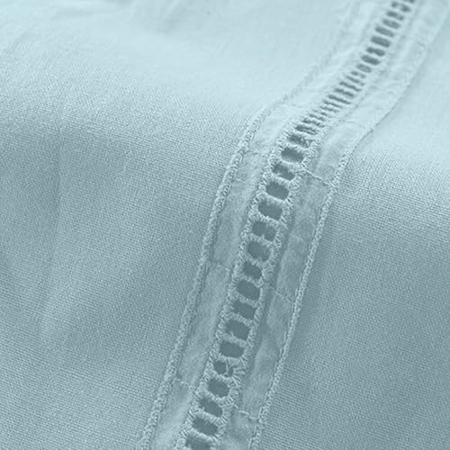 Mens Short Sleeve Dress Shirt Wrinkle Free Pleated Button Down Formal Shirts Summer Business Wedding Beach Blouses3