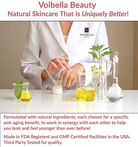 Best Natural Anti-Aging Facial Serum Vitamin C Complex - Anti-Wrinkle Face Serum Effects For Women & Men By Ultra Hydrating Skin Pores For Smoothing, Firming & Tightening - Great After Spa Treatment #TOP4