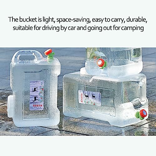 Caja de plástico grande para almacenamiento de agua mineral en el hogar 6