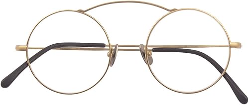 Miniatura 3 de Agstum Marco de lentes ópticos redondos de titanio puro, 1.811in