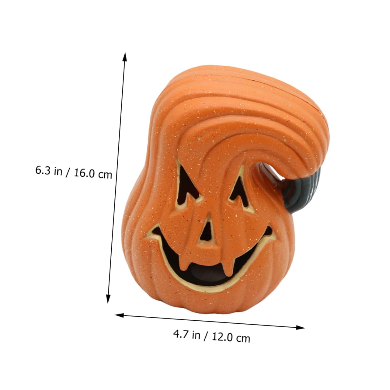 ibasenice Halloween Pumpkin Lamp Decor Creative Festival Ornament for Parties Restaurants Hotels Lantern Design for Spooky Holiday Atmosphere