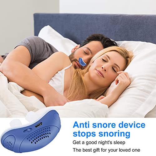 Anti Snoring Devices, Electric Snoring Solution For Men Women, Mini Sleep Aid For Blocked Nostrils, Wind Speed Anti Snoring Sleep Aid Device Suitable For All Nose Shapes #TOP3