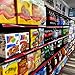 STORE FIXTURES DIRECT Decorative Gondola Shelving Vinyl Insert for Ticket Channel 130 FT. x 1.25 in. - Red