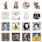 blotters, löschpapier, illegale kunst art, fake drug
