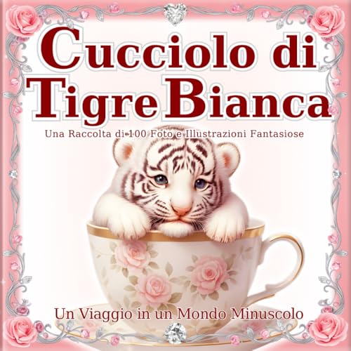  Cucciolo di Tigre Bianca: Un mondo di cuccioli di tigre grandi come il palmo di una mano: Innamorati del loro fascino adorabile e regale in questo ... anche come regalo o libro da tavolo.