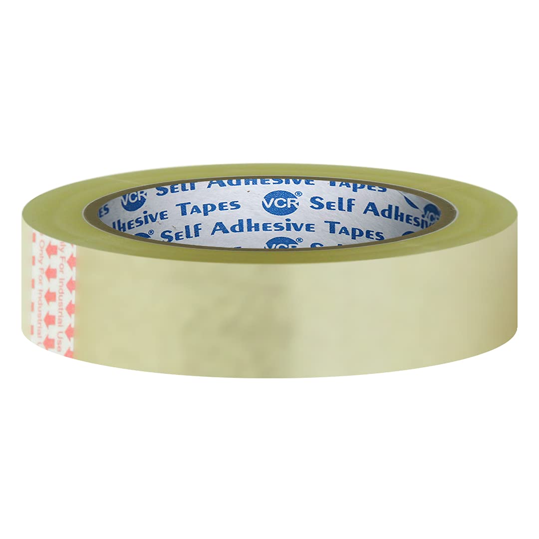 VCR Self Adhesive Transparent Cello Tape - 65 Meters in Length - 18mm / 0.75" Width - 1 Roll Per Pack - BOPP Industrial Packaging Tape for E-Commerce Box Packing, Office and Home use (B07RVFWBHP) Amazon Price History, Amazon Price Tracker