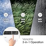 LG 14,000 BTU DUAL Inverter Smart Window Air Conditioner, 115V, Cools 700 Sq. Ft. for Bedroom, Living Room, Apartment, Quiet Operation, ENERGY STAR, works with LG ThinQ, Amazon Alexa and Hey Google - Image 5