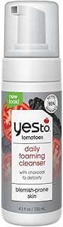 Yes To Tomatoes Anti Pollution Detoxifying Charcoal Oxygenated Foaming Facial Cleanser - 4.5 fl oz