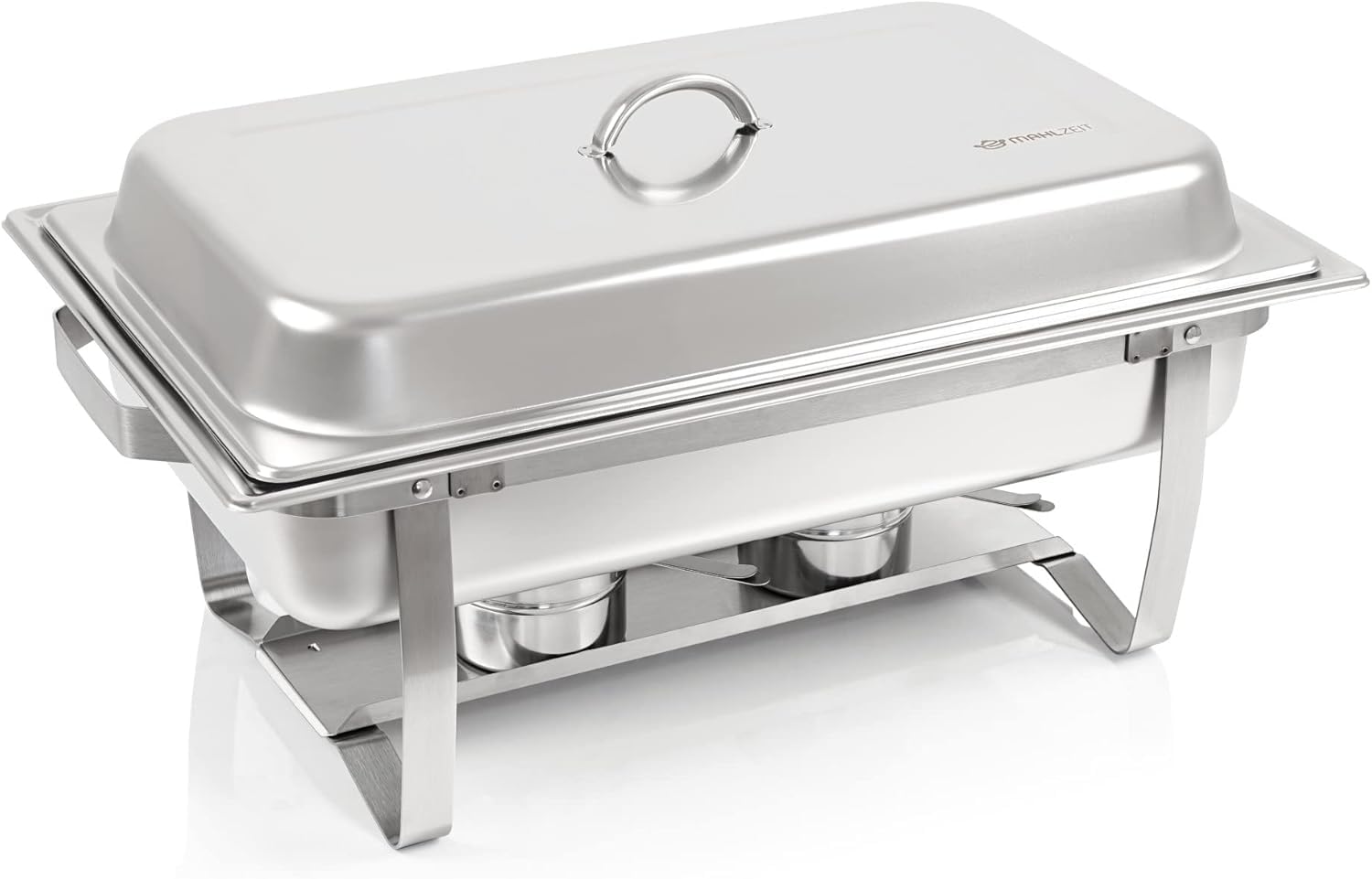 Placcato oro alcool a griglia singola per sala da pranzo,Pasti Chafing Dish | Contenitore caldo in acciaio inox | Caldaia | Caldaia per ristorazione, buffet e feste
