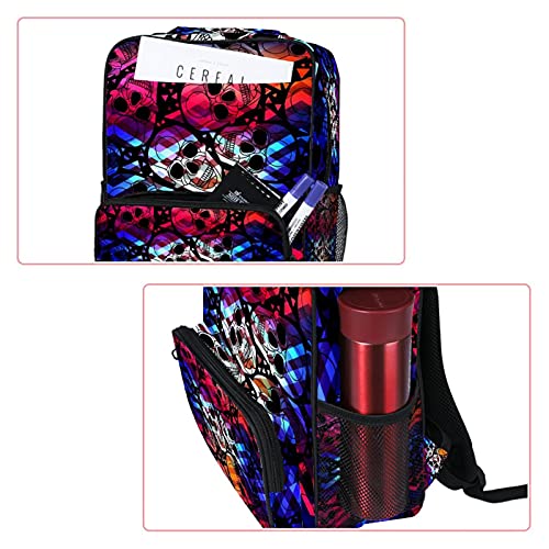 Sac à dos ordinateur portable avec motif cactus géométrique pour le travail - 2