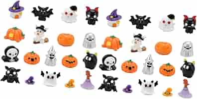 Amazon | Yardenfun 38 個 ハロウィンミニチュアフィギュア ミニ