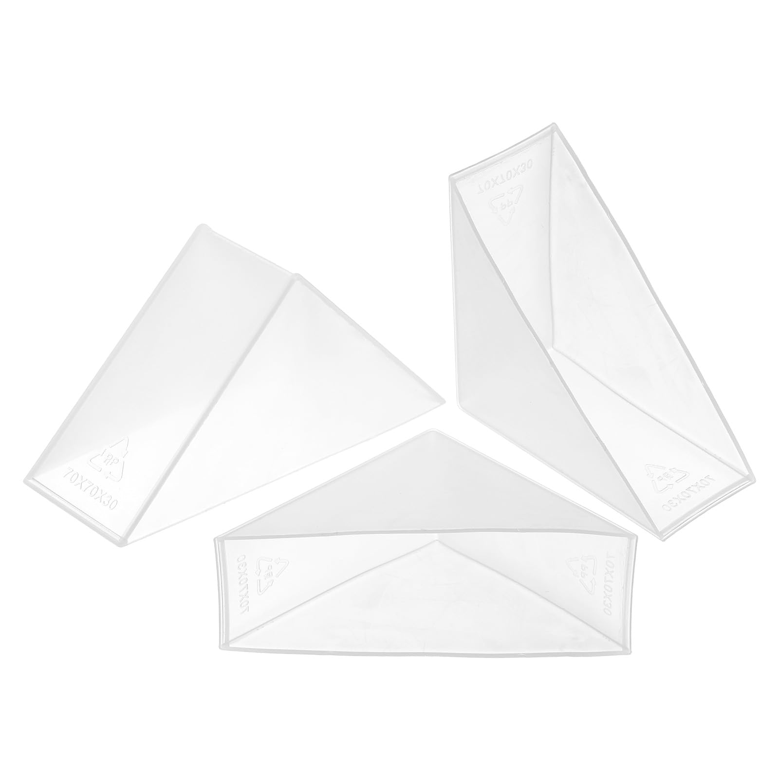 uxcell 8Pcs Plastic Corner Protectors 30x95mm Right Angle Shape Glass Corner Guards Cushion for Corner Protection of Glass, Mirror, Tile, White