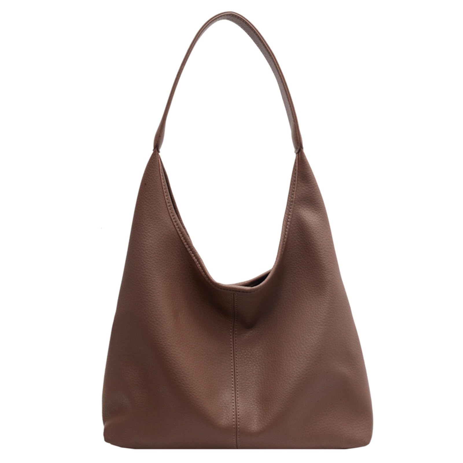 Suede Hobo Purse for Women Trendy Slouchy Shoulder Bag 2Pcs Set