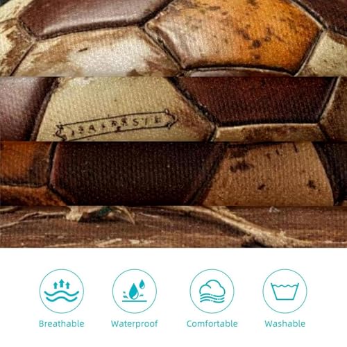 Tablier vintage ballon de sport imperméable protégeant vos habits des graisses - 3