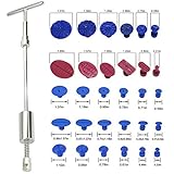 Auto Body Paintless Dent Repair Tool - Dent Repair kit with Slide Hammer T bar Dent Puller for Car...