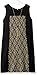 Amy Byer Big Girls' Sleeveless Jacquard Inset Shift Dress