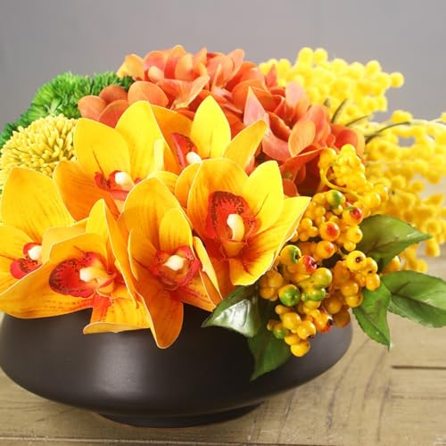 Fleurs de table artificielles légères pour décoration de luxe - 4