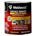 DAP 00273 1 Gallon Weldwood Original Contact Cement, Tan