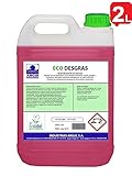 Desengrasante ecológico altamente biodegradable, adecuado para la eliminación y limpieza de superficies muy engrasadas.
