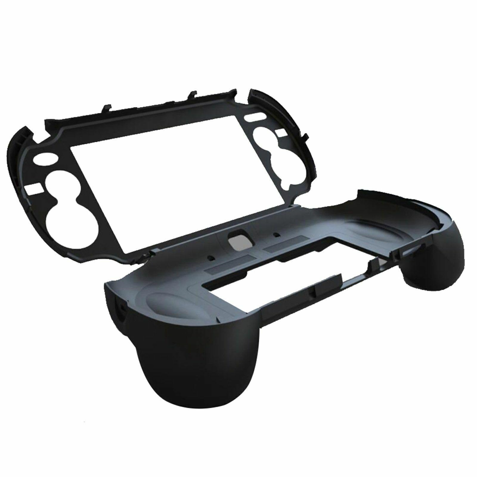 JOYSOG L2 R2 Trigger Hand Grip Shell, Anti-Rutsch Controller Cover Skin Protector Case for PSV1000 L2 R2 Gaming Controller Skin (Matte Black)