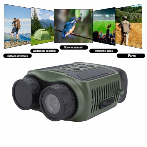 Binoculares digitales compactos con zoom 8x y pantalla de 3 pulgadas miniatura 6