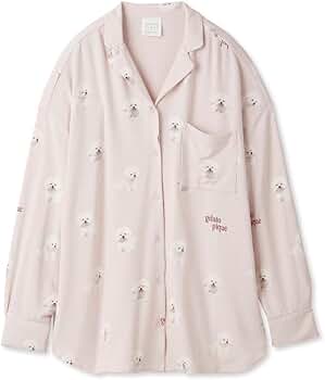 ジェラートピケ　　もこもこ　ピンク　長袖　３点セット　ジェラピケ gelato pique - ジェラートピケ ストロベリー柄サテンパジャマ