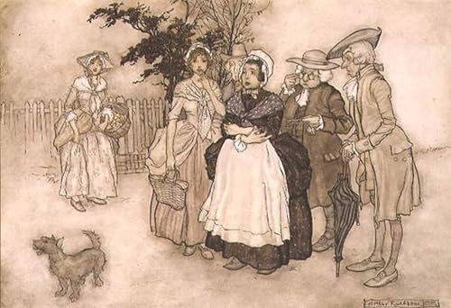 Tableau Arthur Rackham 60x90cm habillez un mur vide avec art et élégance