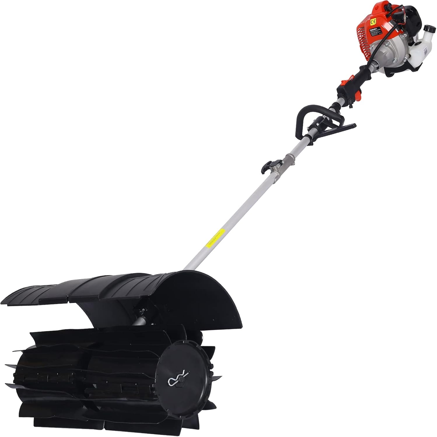 【LuckyNote】 Snow Sweeper Gasoline-Powered Broom Sweeper, 52cc Two-Stroke Engine, Broom Brush,79.5 Inch,1700W (27.2x10.4)