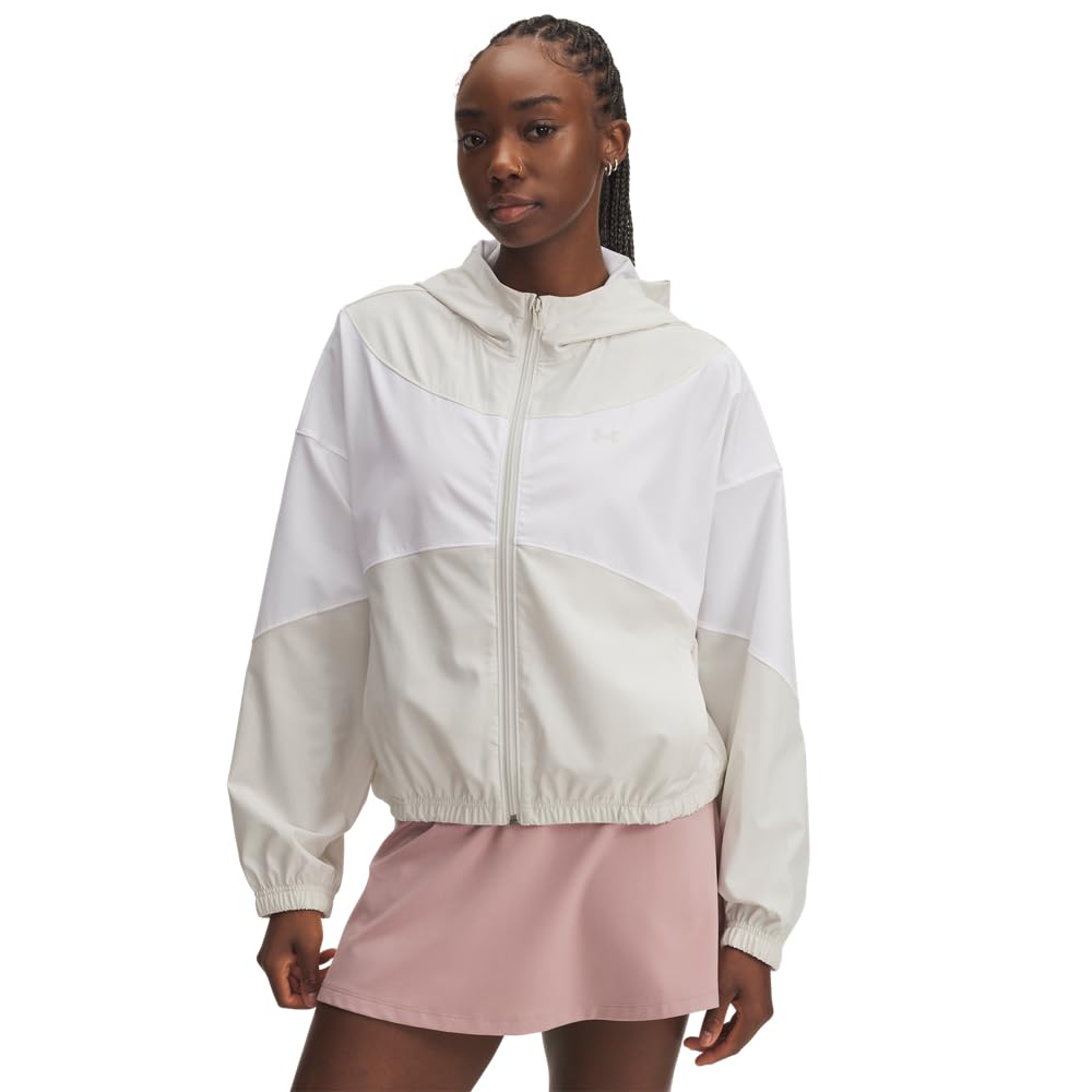 Under Armour Rival Woven Hooded Jacket Giacca Donna