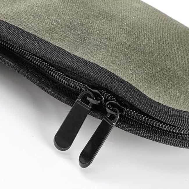 Tosnail Waxed Canvas Chef Knife Roll Bag Knife Bag