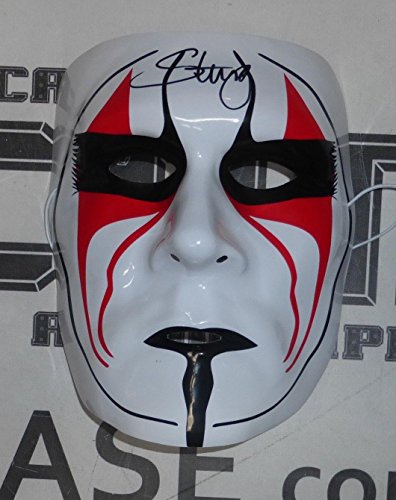 Sting Signed Official Plastic Toy Mask PSA/DNA COA WWE TNA WCW AEW Pro Wrestling - Autographed Wrestling Miscellaneous Items